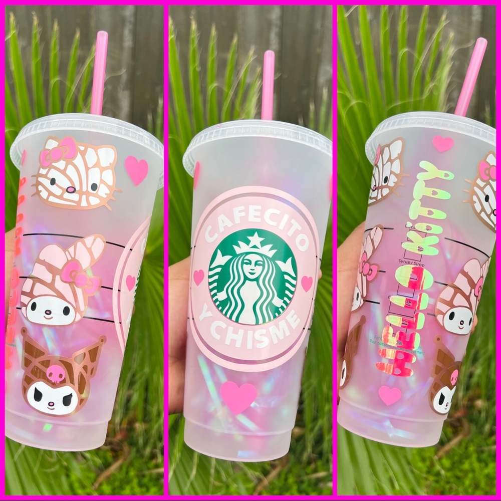 Sanrio Conchas y Cafecito Starbucks Cup